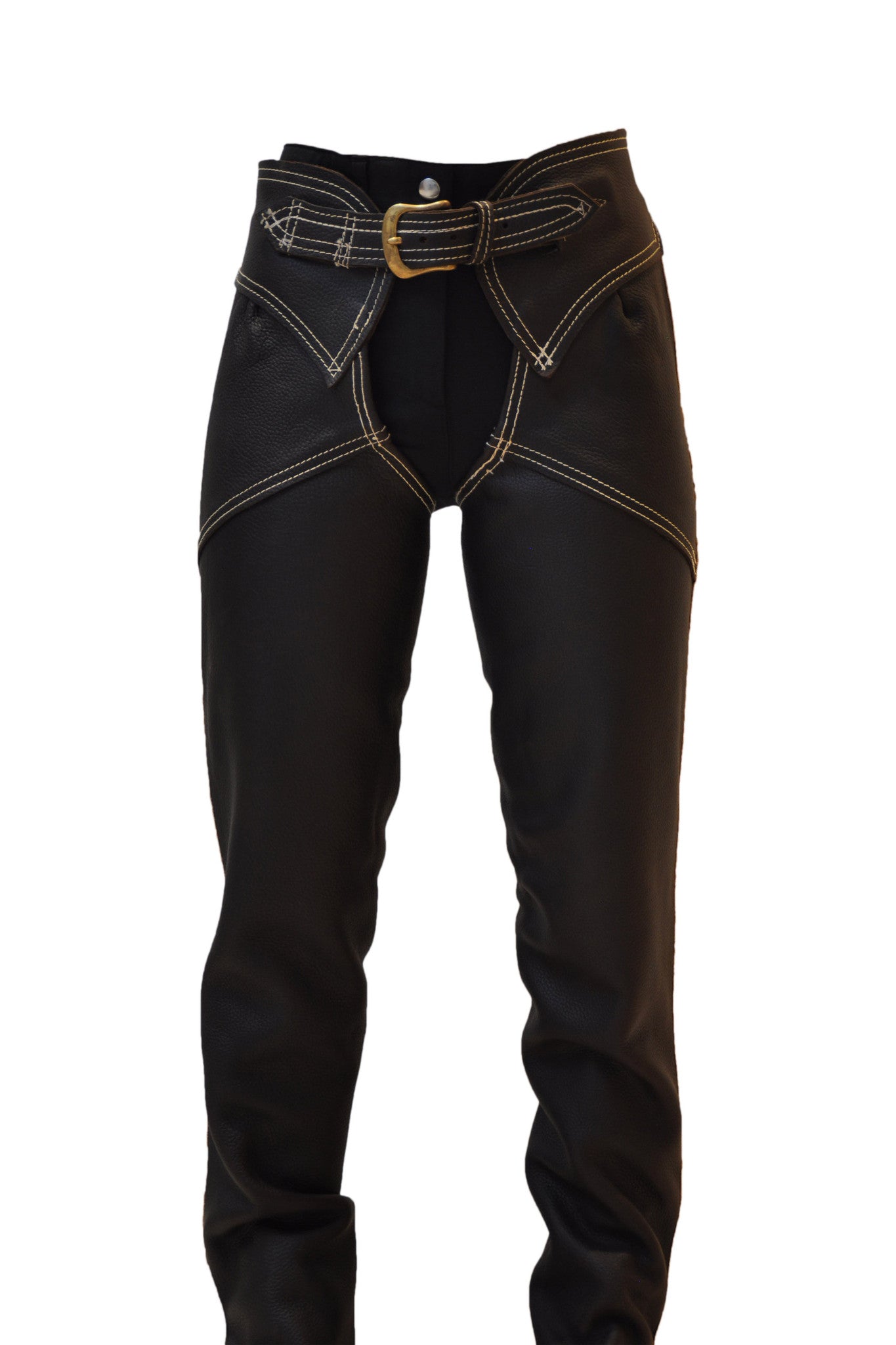 Chaps - Original Full Length Leather Chaps - Long Leg