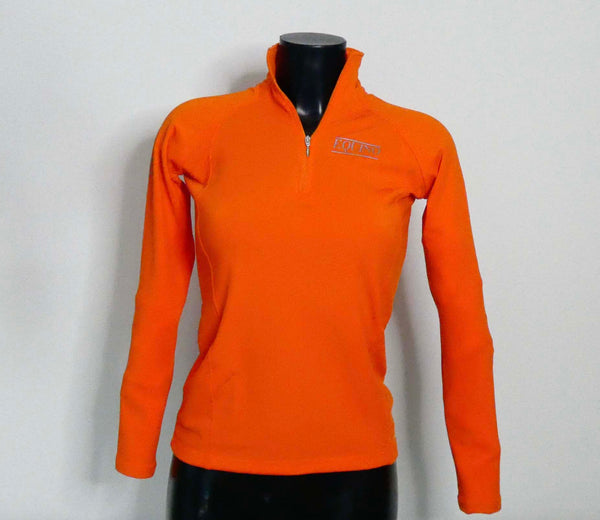 Fitted Long Sleeve Top - Orange