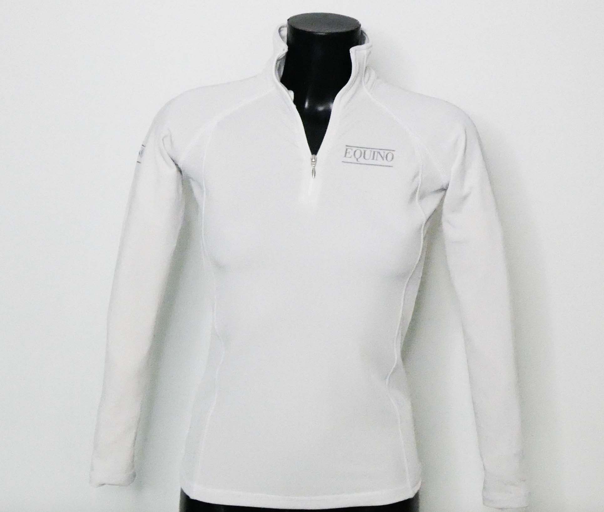 Fitted Long Sleeve Top - White